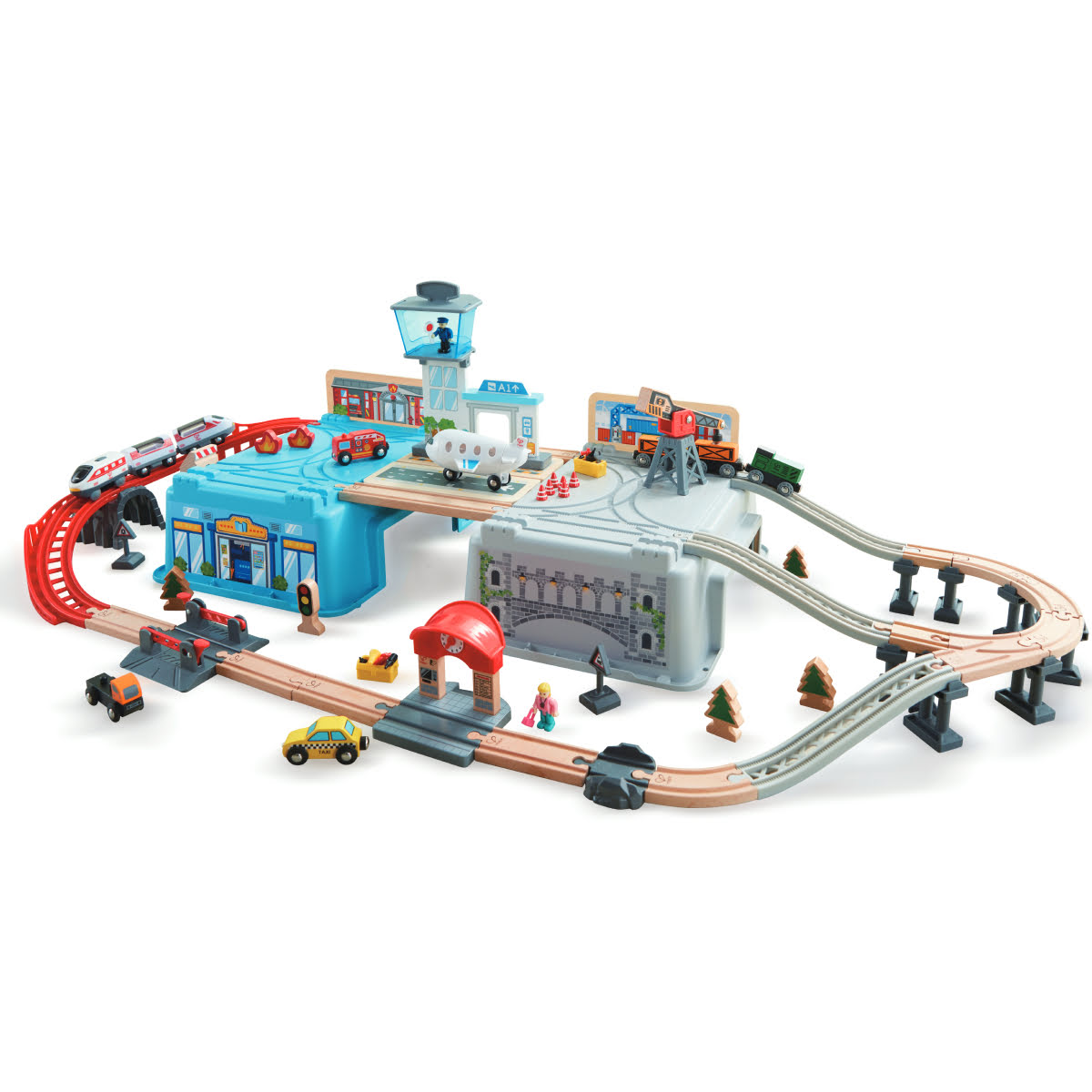 PISTA DE CONSTRUCCIÓN DE TRENES CIUDAD URBANA – Hape México