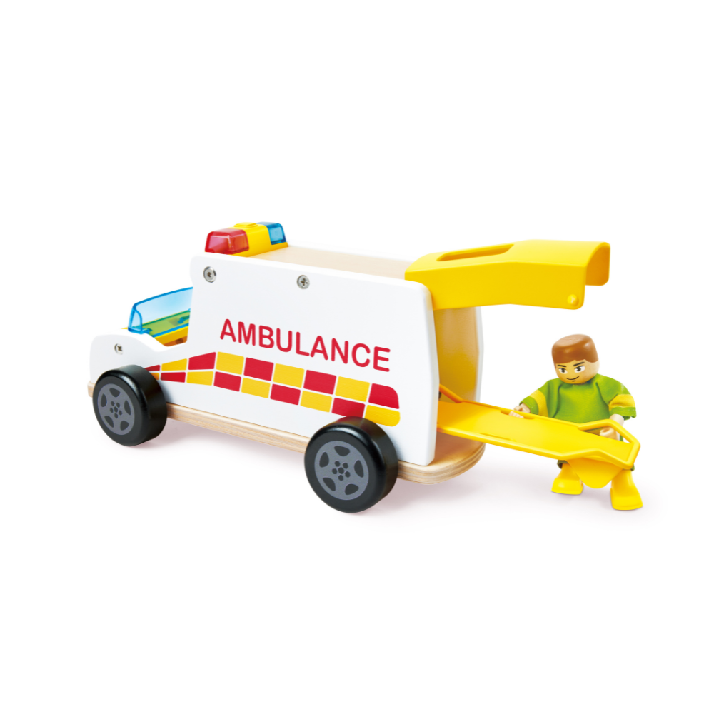 Ambulancia de Respuesta Rápida con Luces y Sonidos