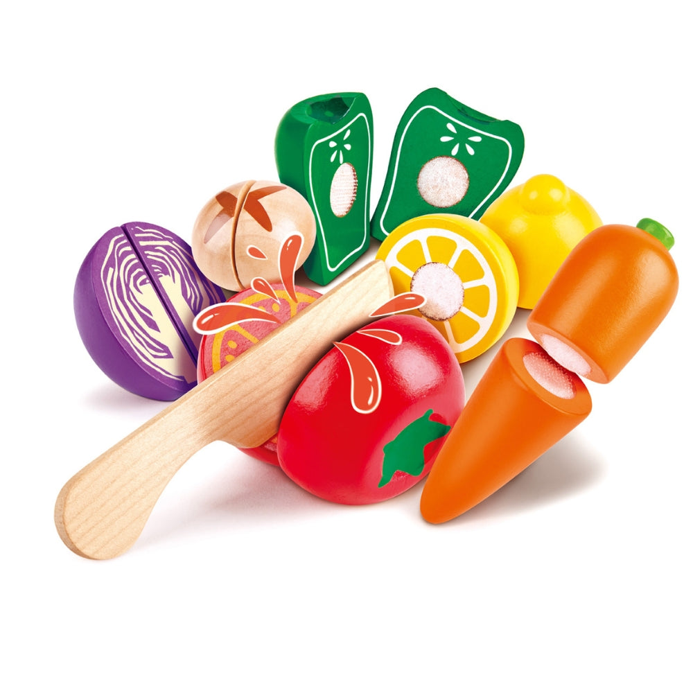 CONJUNTO DE VEGETALES PARA CORTAR