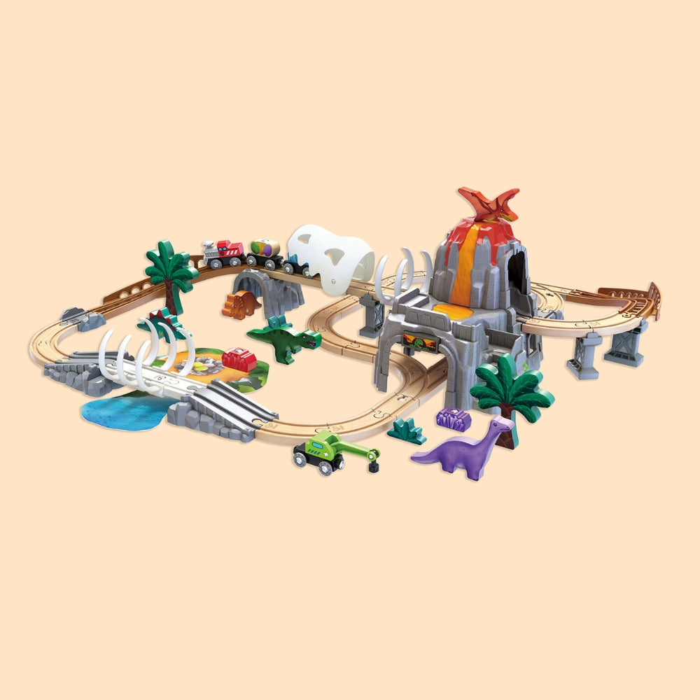 CONJUNTO DE AVENTURA FERROVIARIA DINO