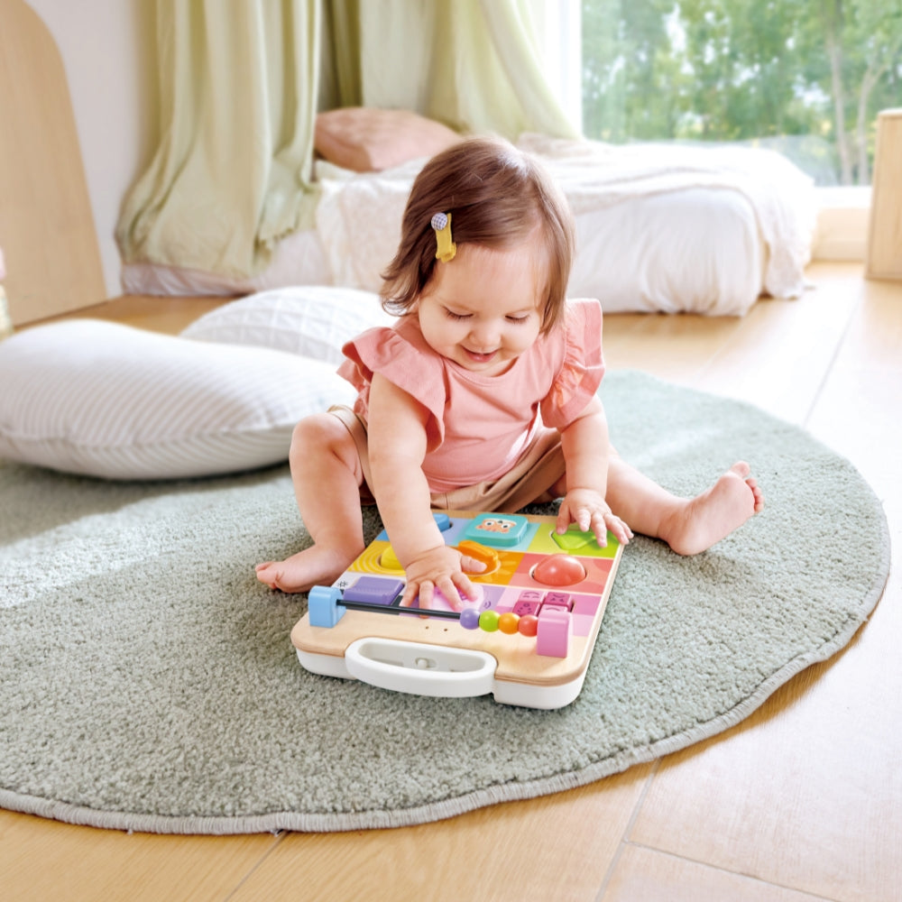 Tablero de Actividades Sensoriales con Luces y Sonidos