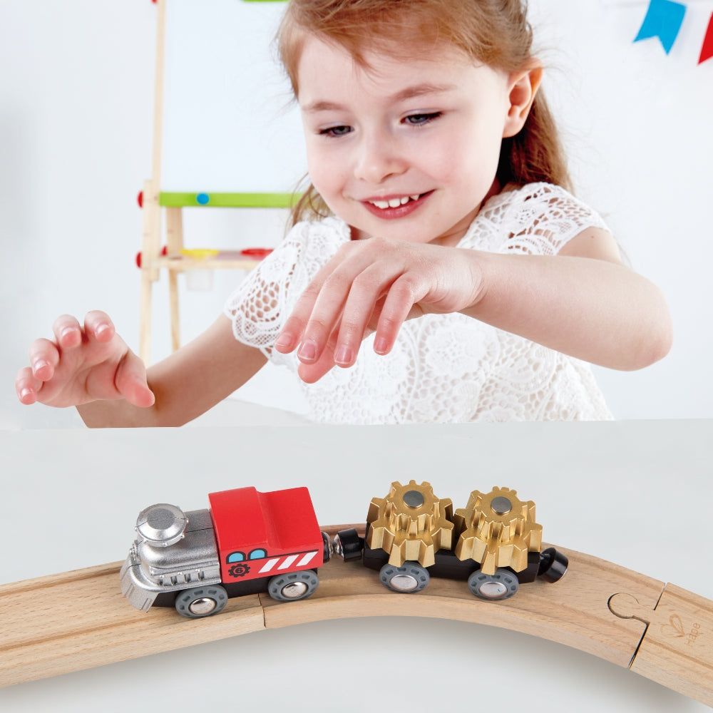 TREN CON MOVIMIENTO DE ENGRANES