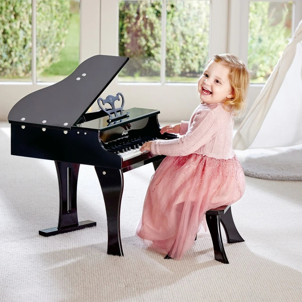 PIANO DE COLA, NEGRO