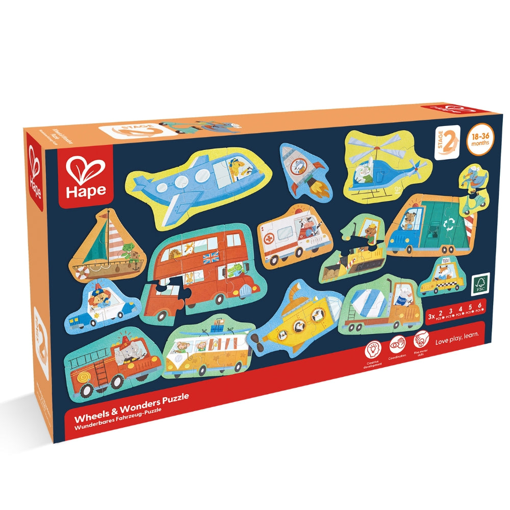 Rompecabezas de Vehículos.