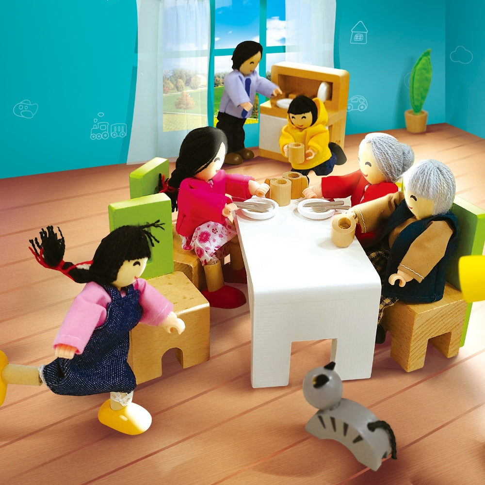 FAMILIA FELIZ ASIÁTICA