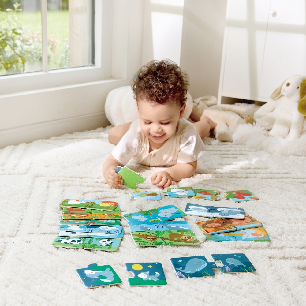 ROMPECABEZAS DE EMPAREJAMIENTO DE FAMILIAS DE ANIMALES