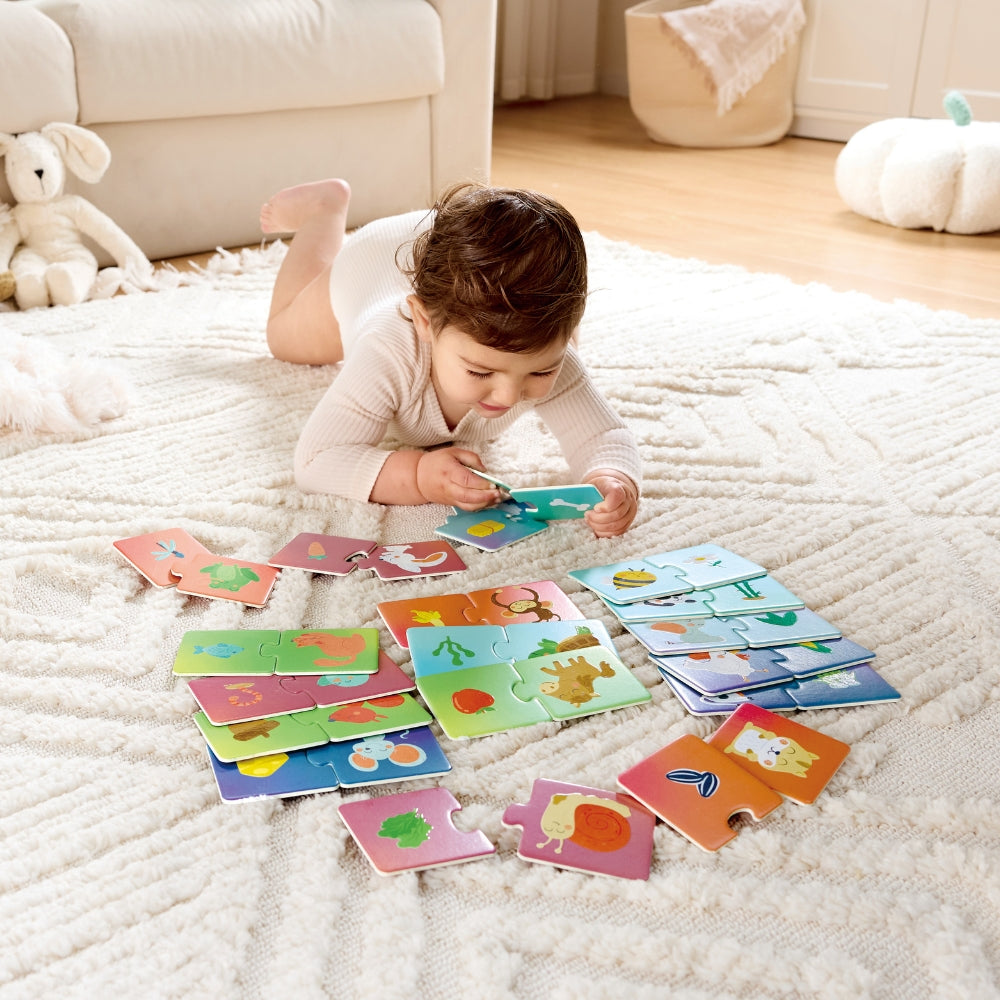Rompecabezas la merienda de los animales