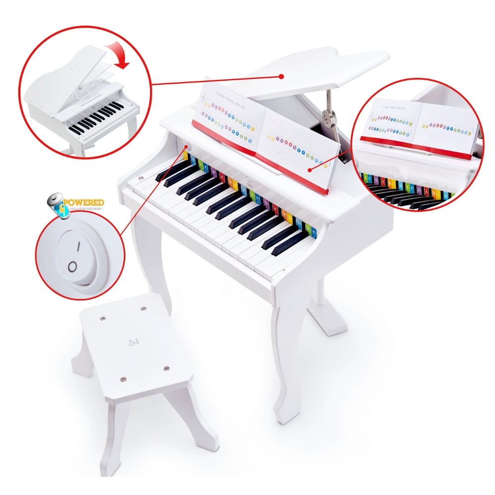 PIANO DE LUJO BLANCO