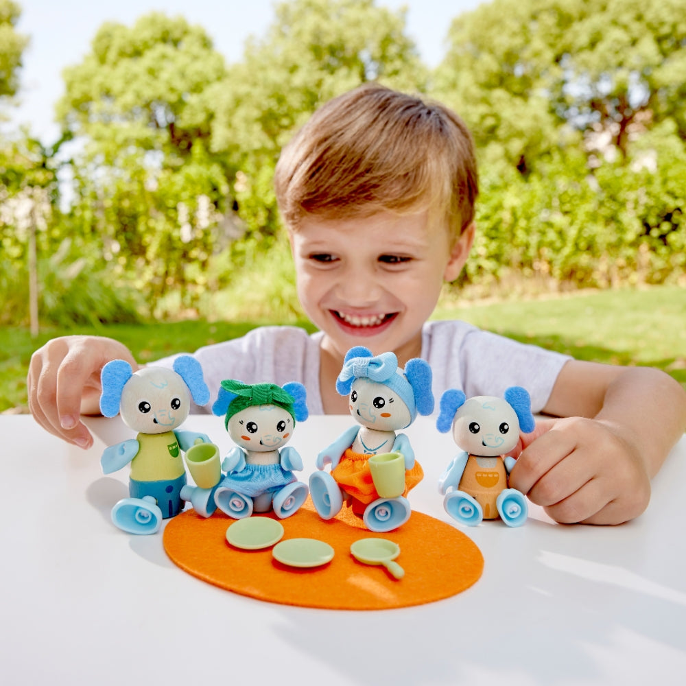 FAMILIA ELEFANTES DE JUGUETE PARA NIÑOS