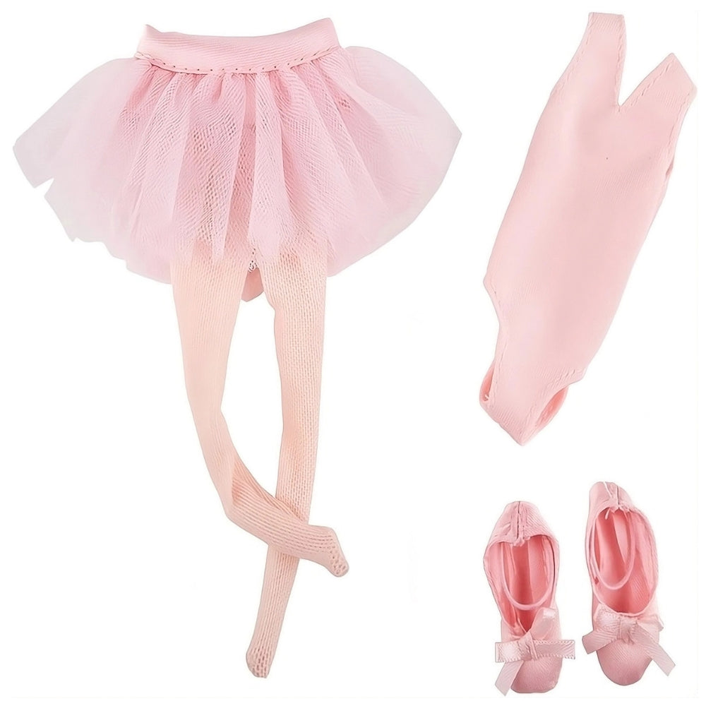 TRAJE ROSA DE BALLET, KRUSELINGS