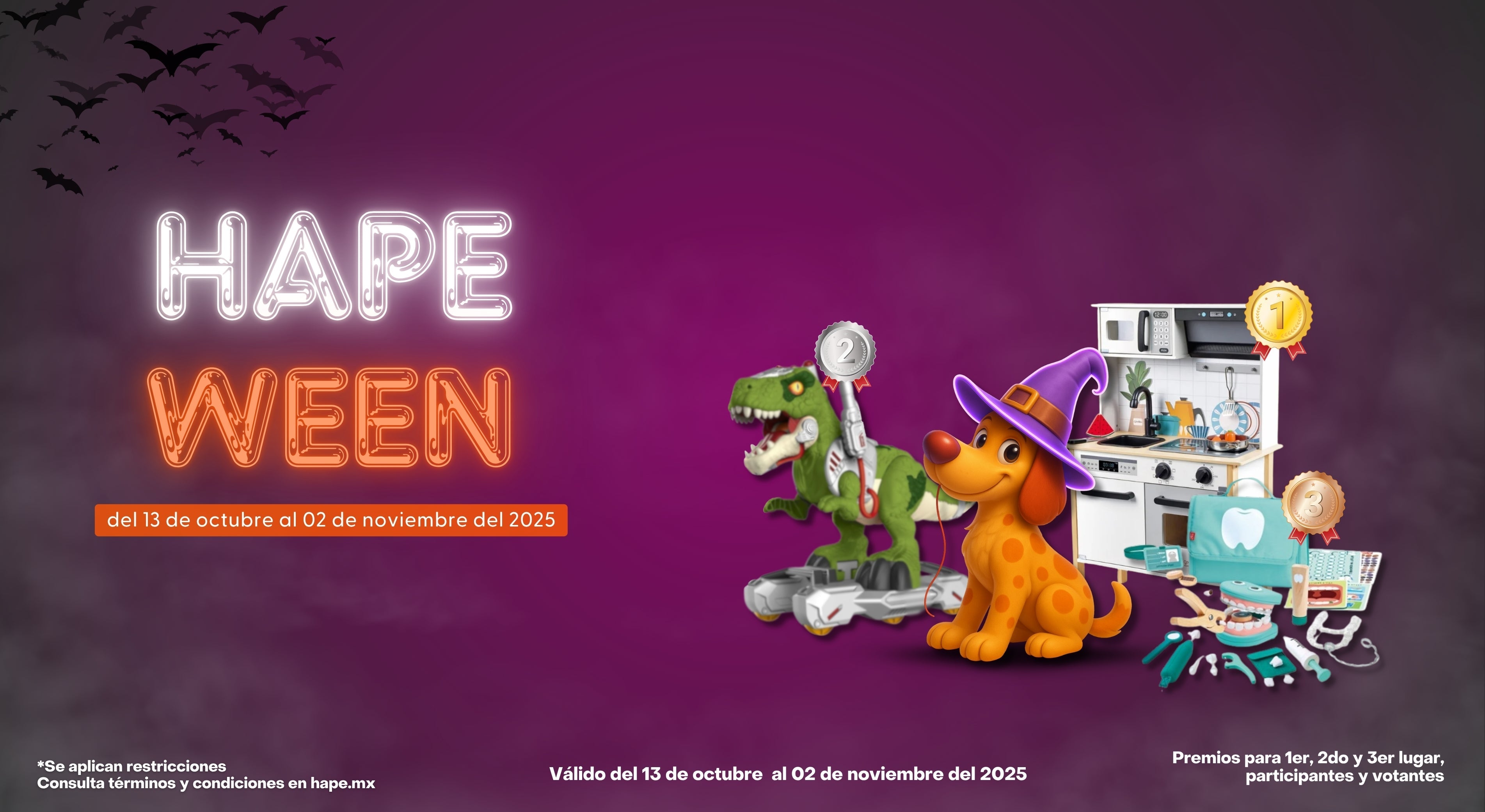 Términos y Condiciones – Promoción Hapeween Tienda (Offline) 2025