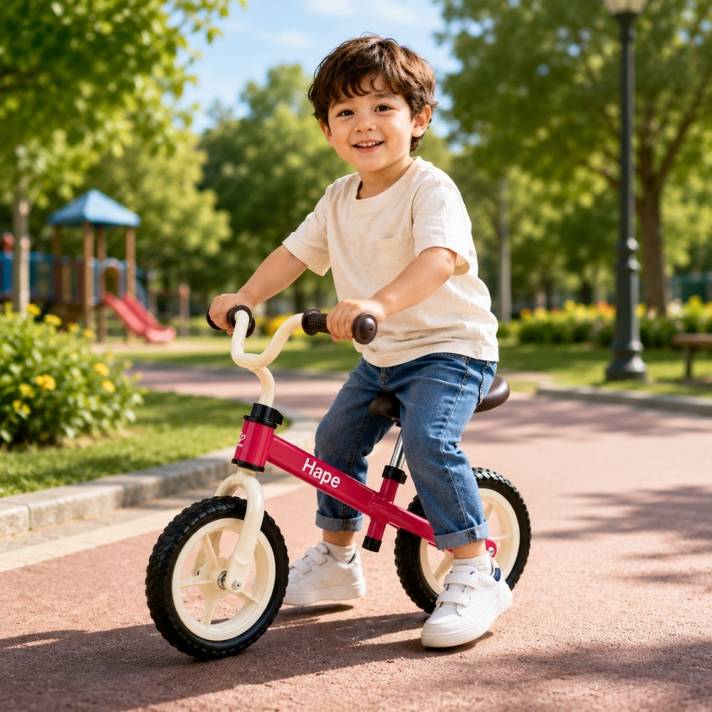 Bicicleta de balance roja