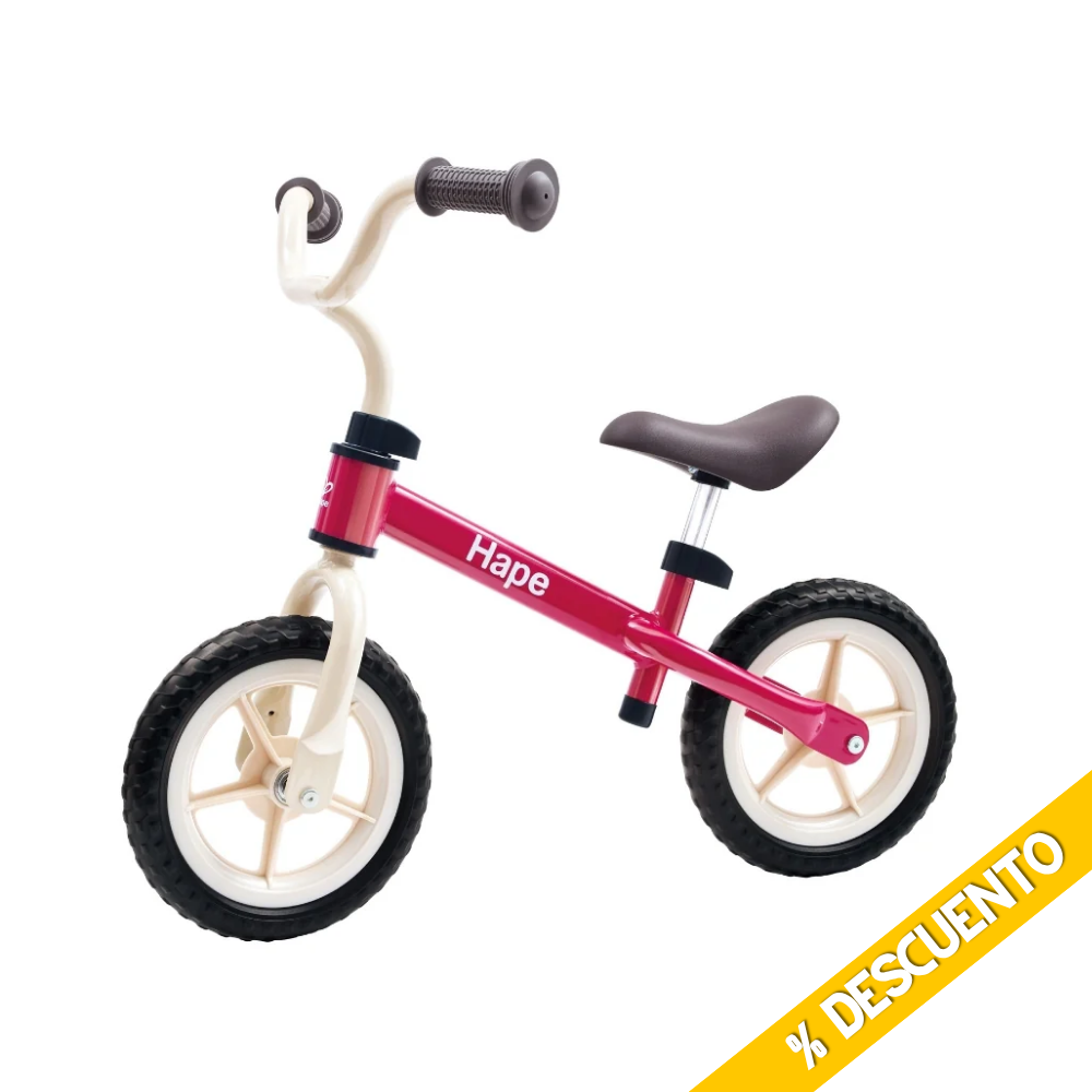 Bicicleta de balance roja