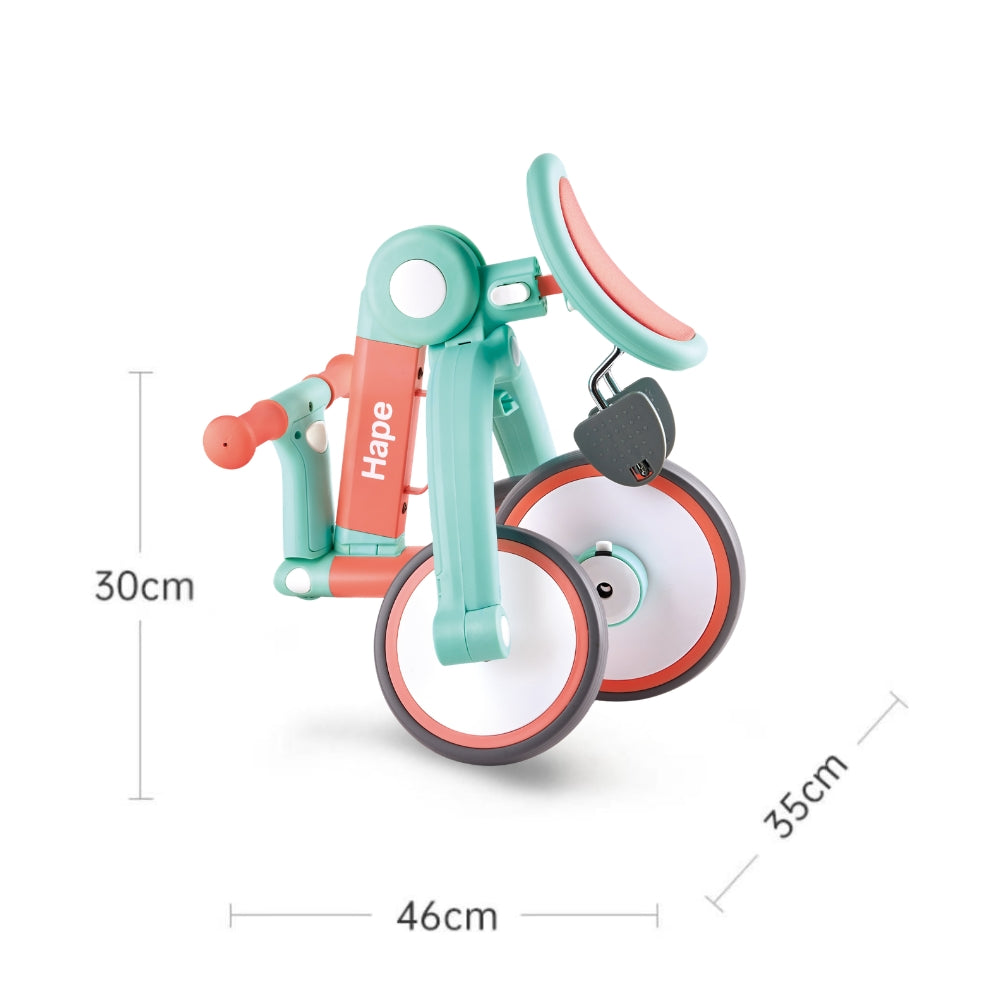 TRICICLO DE EQUILIBRIO PLEGABLE MULTIFUNCIONAL