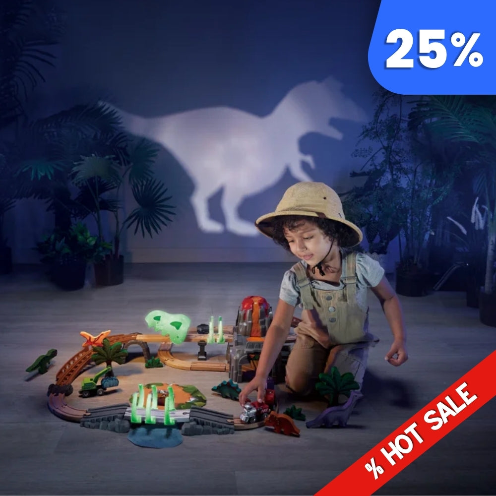 CONJUNTO DE AVENTURA FERROVIARIA DINO