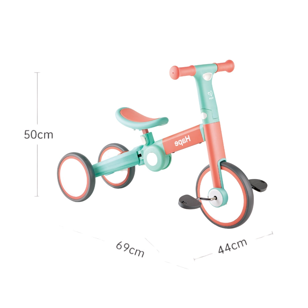 TRICICLO DE EQUILIBRIO PLEGABLE MULTIFUNCIONAL