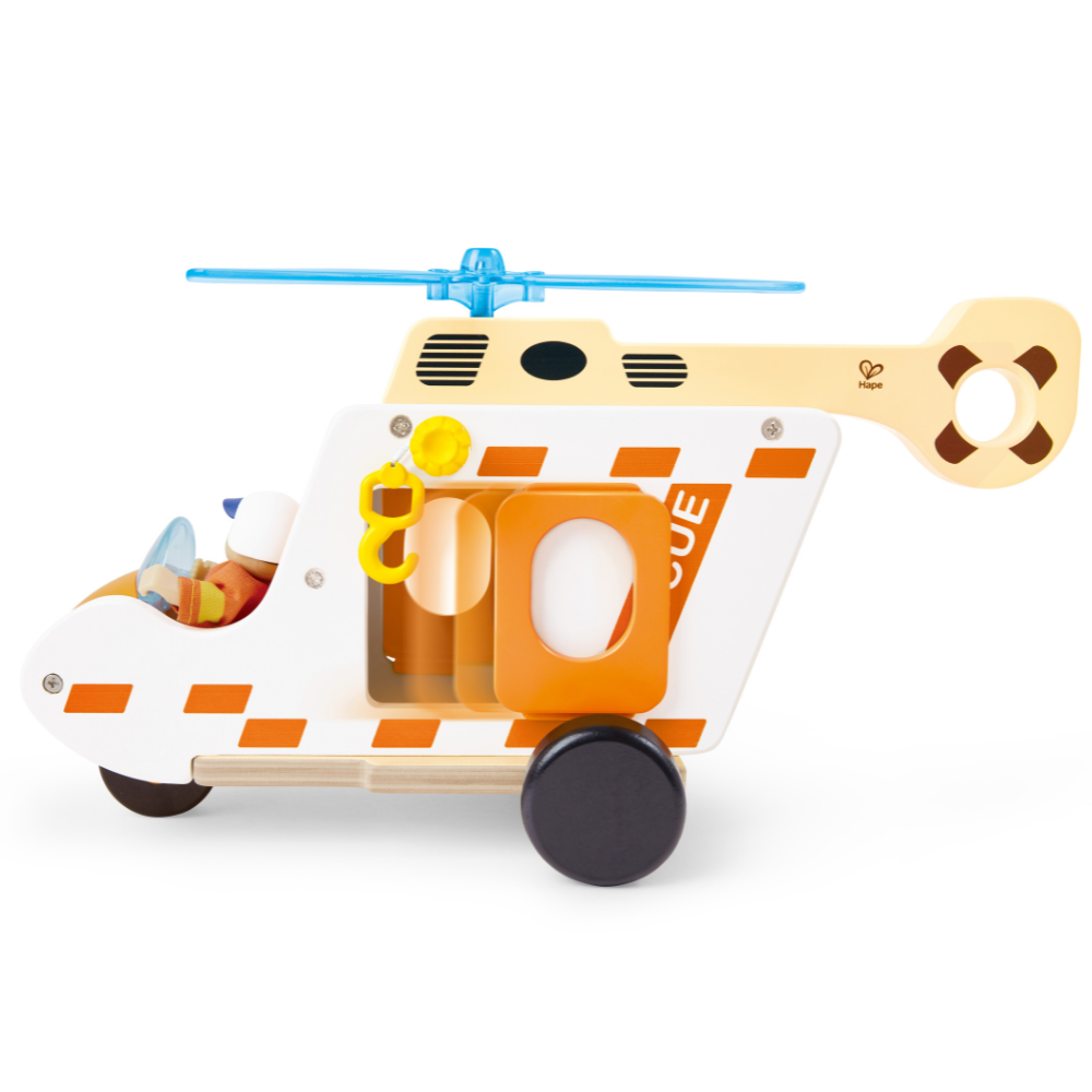 Helicóptero de Rescate con Accesorios