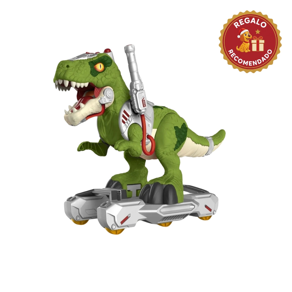 DINOSAURIO MONTABLE CON RUEDAS