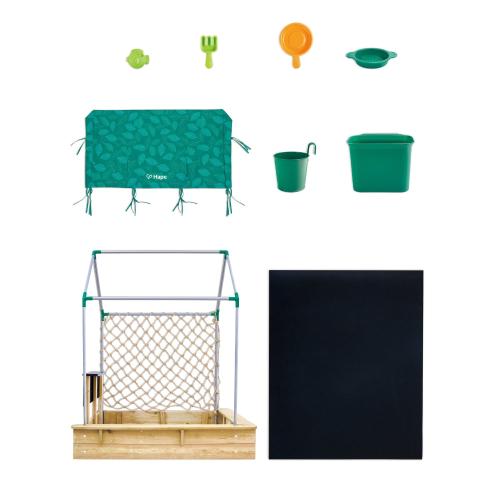 Kit de Arenero Multifuncional con Toldo