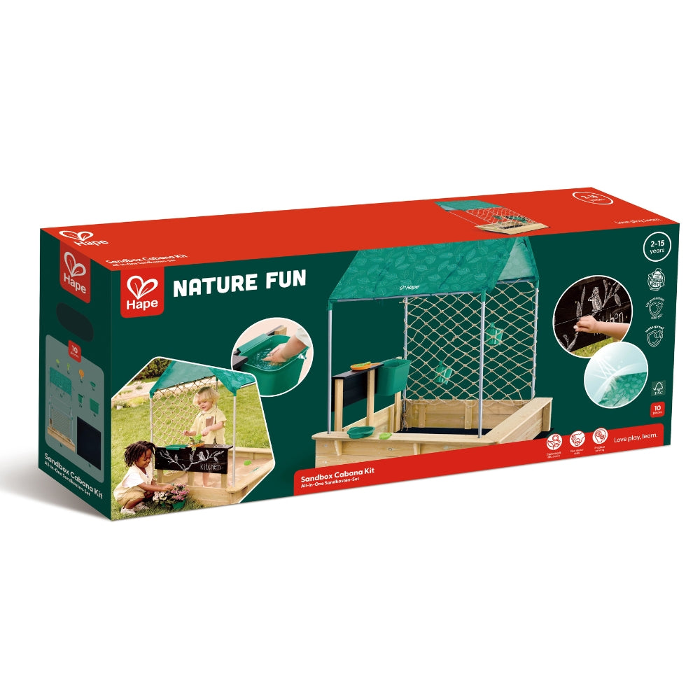 Kit de Arenero Multifuncional con Toldo