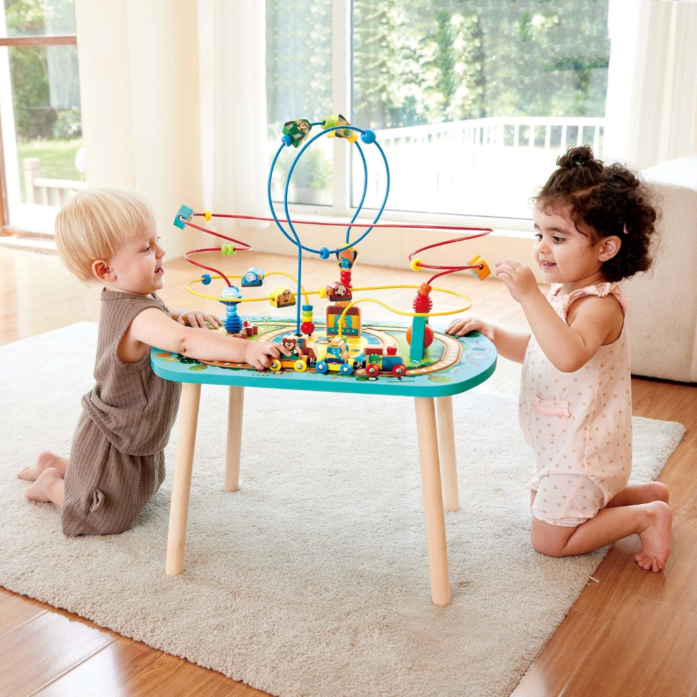 MESA LABERINTO FERROCARRIL RETORCIDO