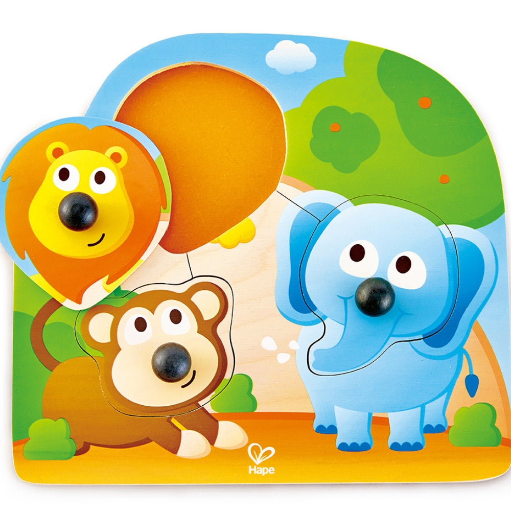 PUZLE DE ANIMALES DE LA JUNGLA