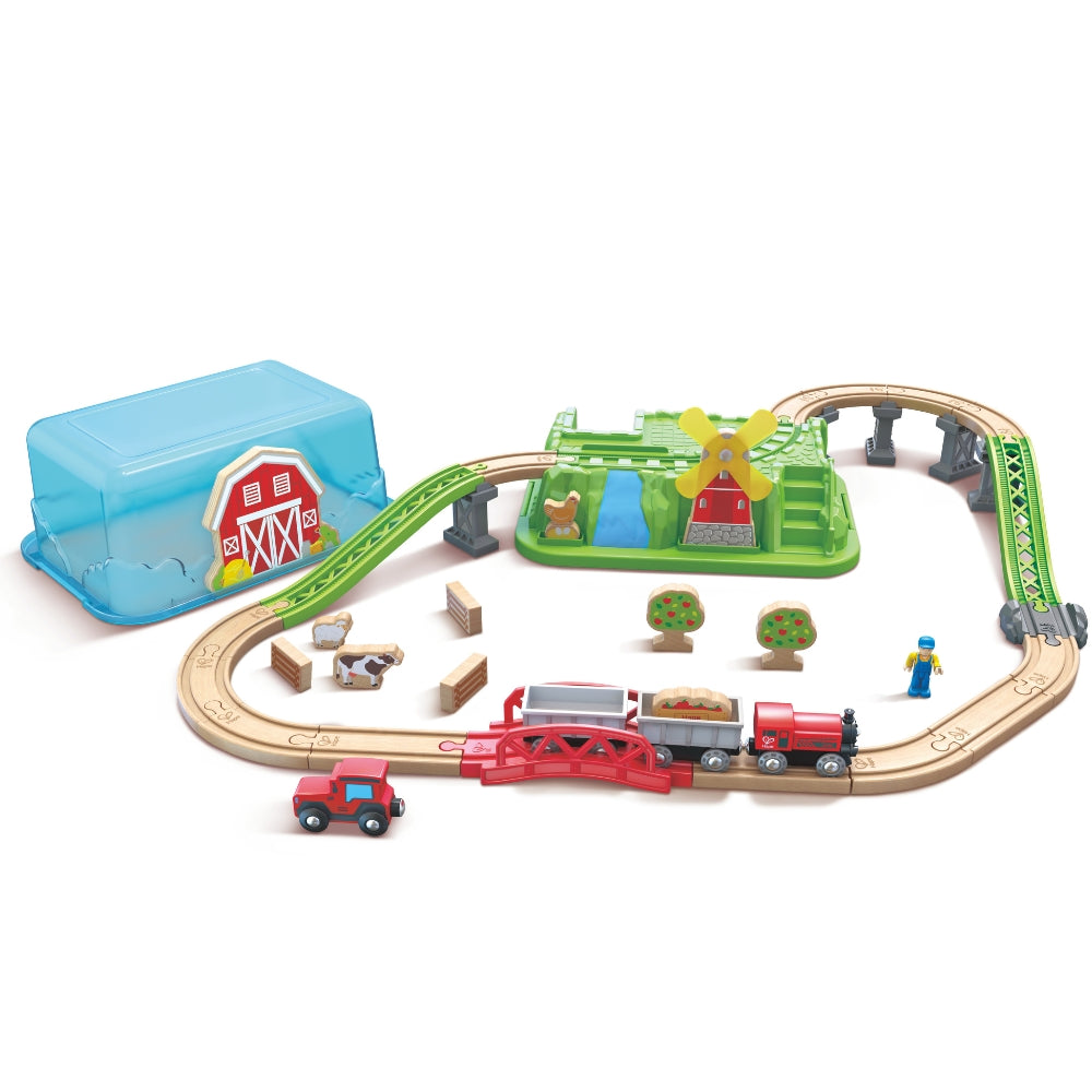 Juego de Cubos de Tren de Campo