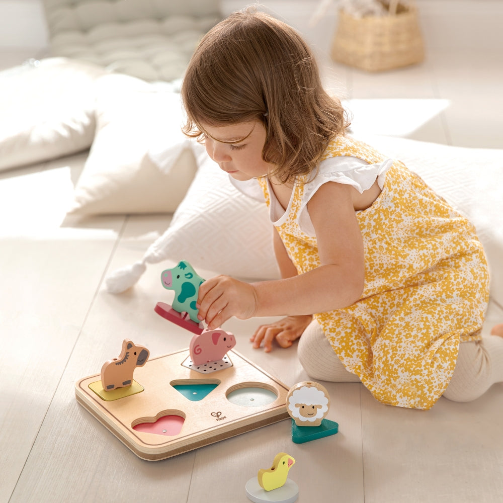 ROMPECABEZAS CON SONIDOS DE LA GRANJA