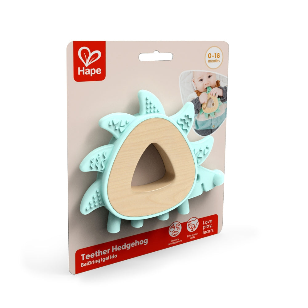 MORDEDERA EN FORMA DE ERIZO PARA BEBÉS