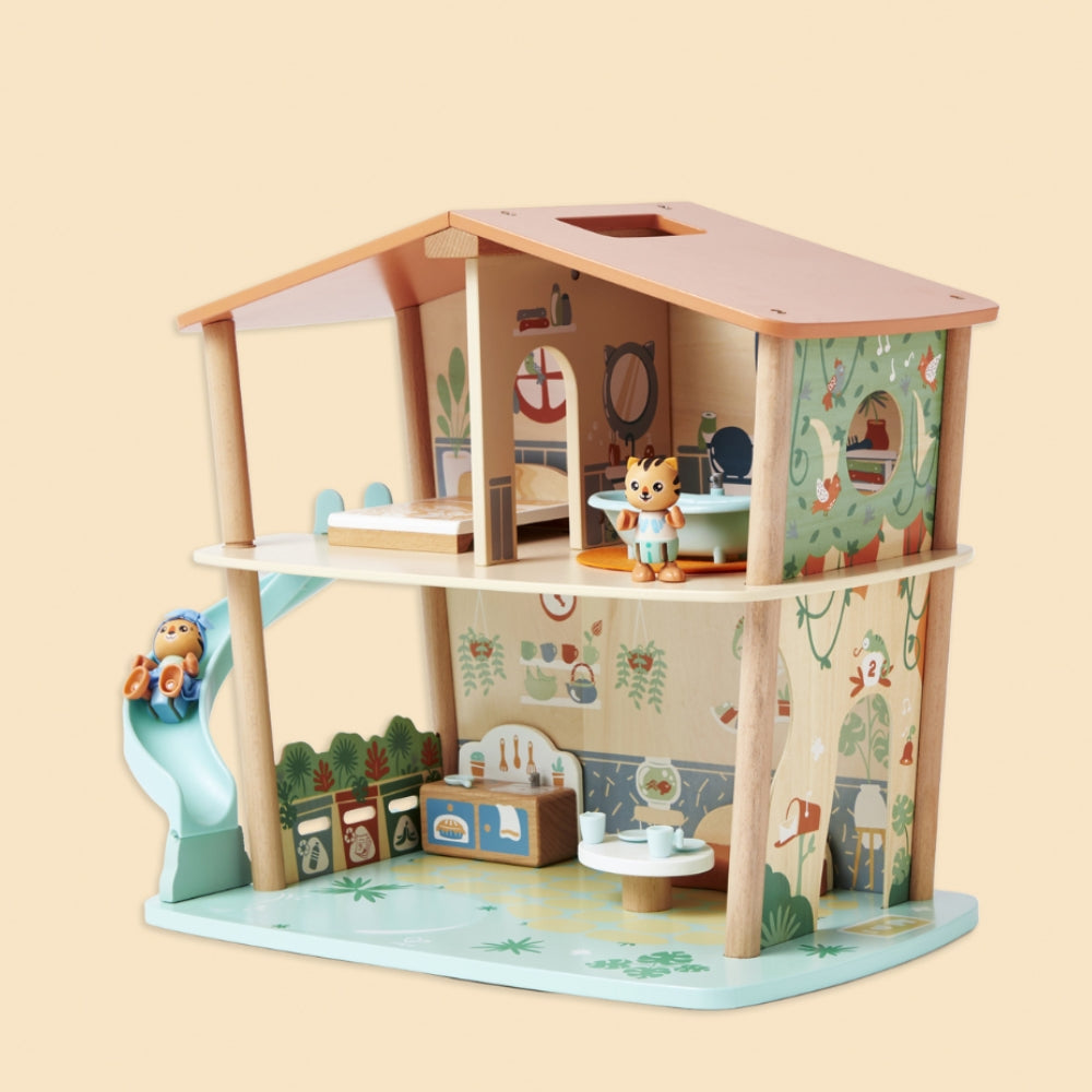 CASA DE LOS TIGRES EN LA JUNGLA