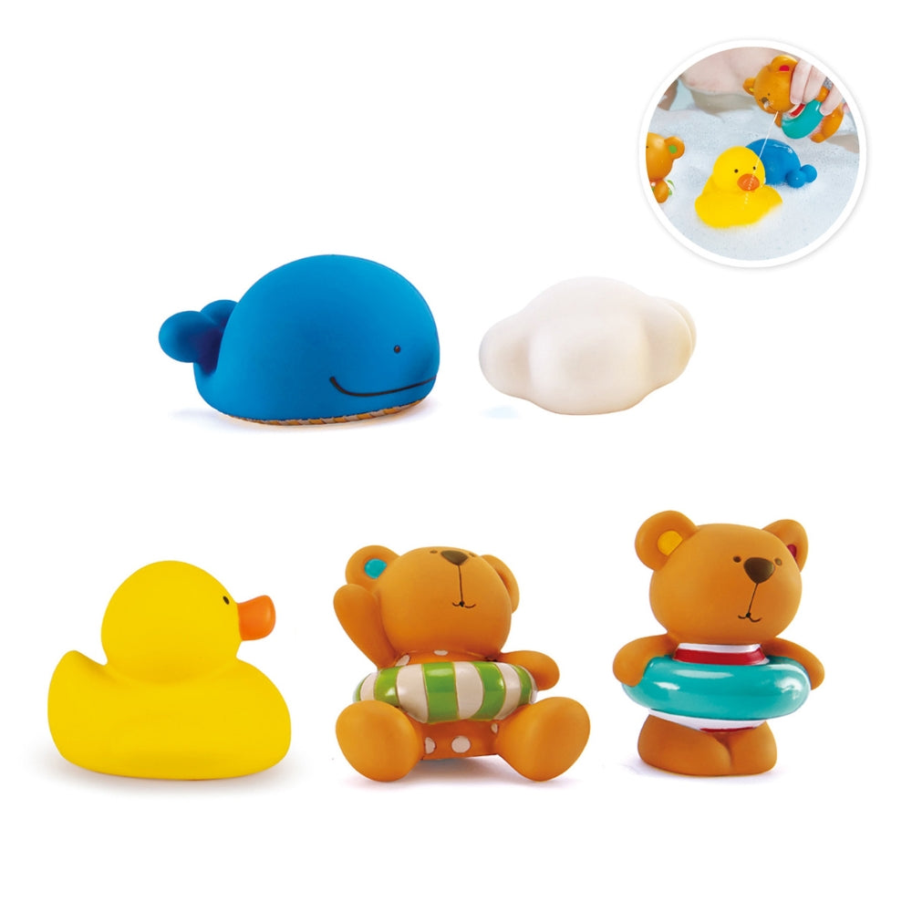 MUÑECOS DE BAÑO OSITO Y SUS AMIGOS