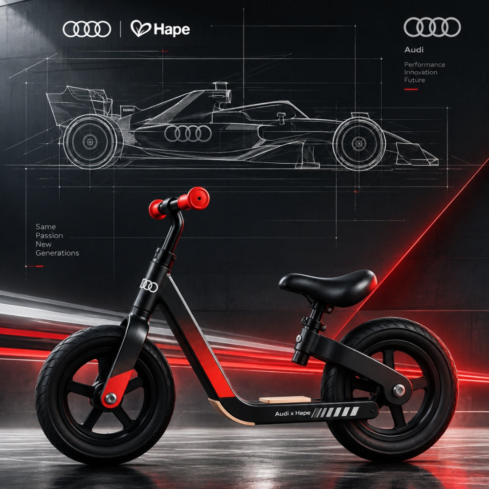 Bicicleta de equilibrio ligera Audi