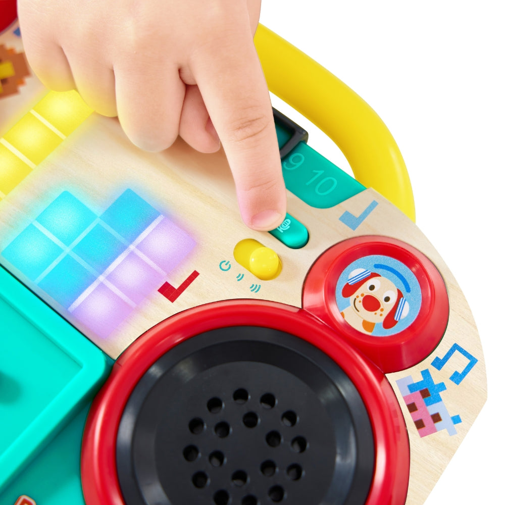 Boombox Pixel Interactivo