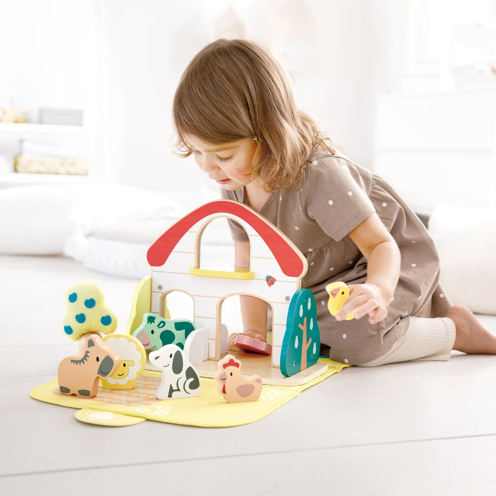 CASA DE GRANJA DE CAMPO PORTABLE