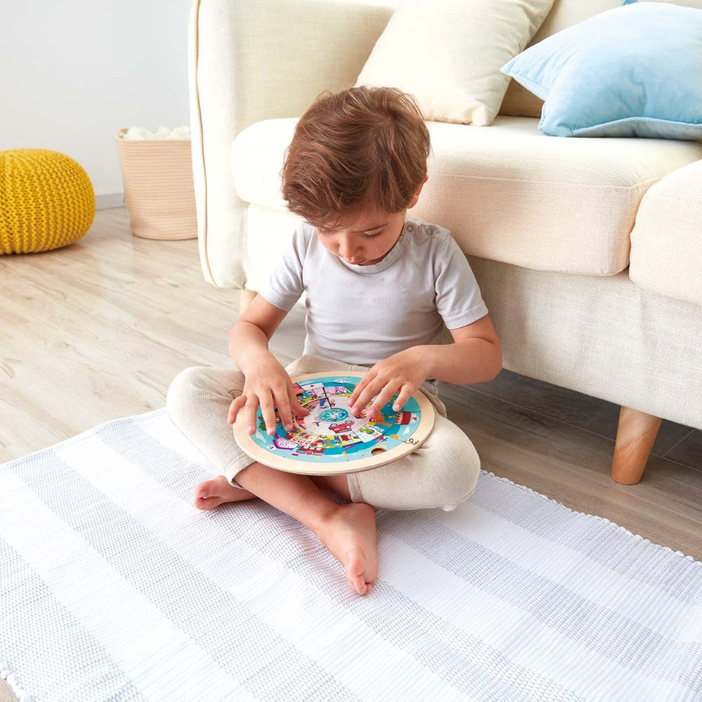 ROMPECABEZAS REDONDO DE LOS TRABAJOS
