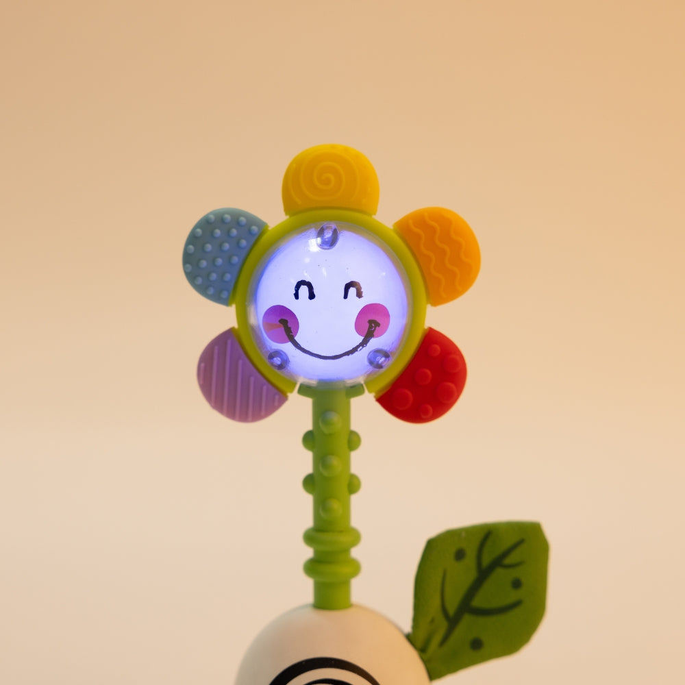 Sonajero de Flor Agita y Brilla