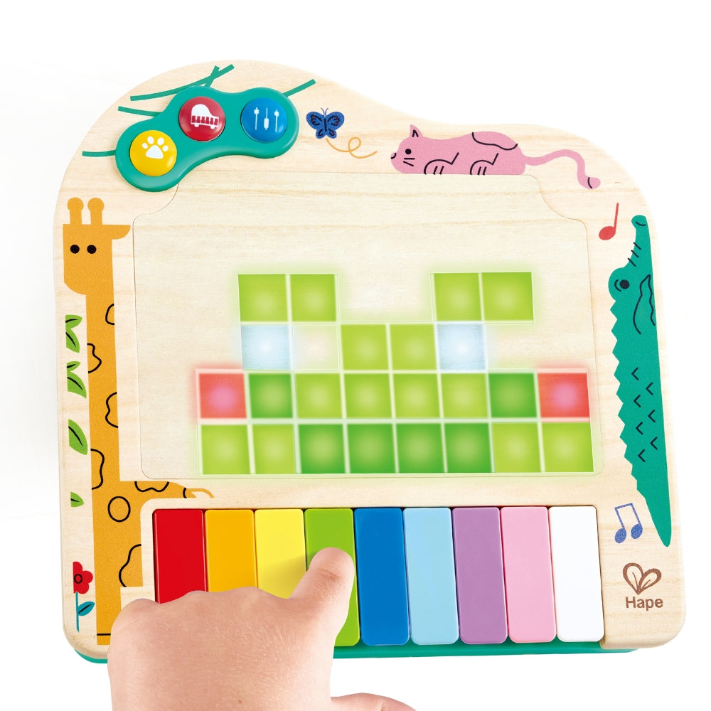 Piano Pixel Interactivo