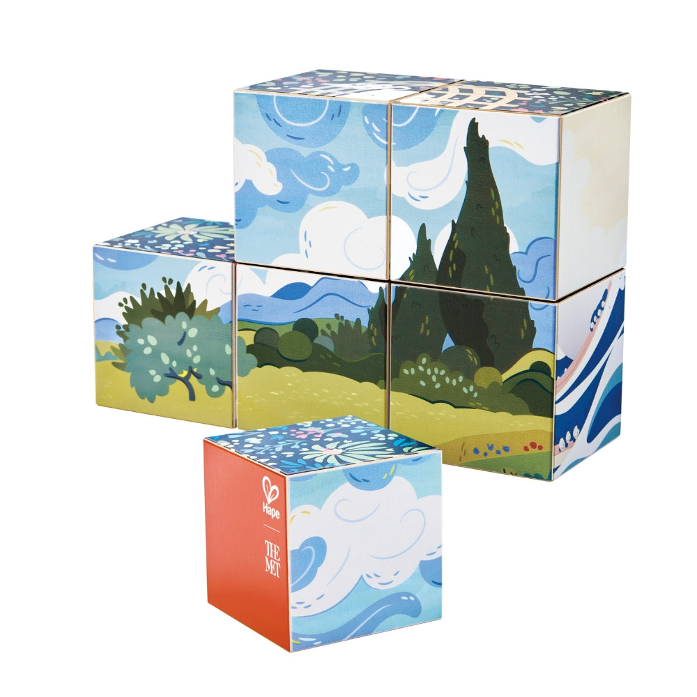 Cubos Rompecabezas de Arte 6 en 1