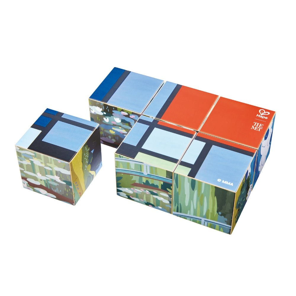 Cubos Rompecabezas de Arte 6 en 1