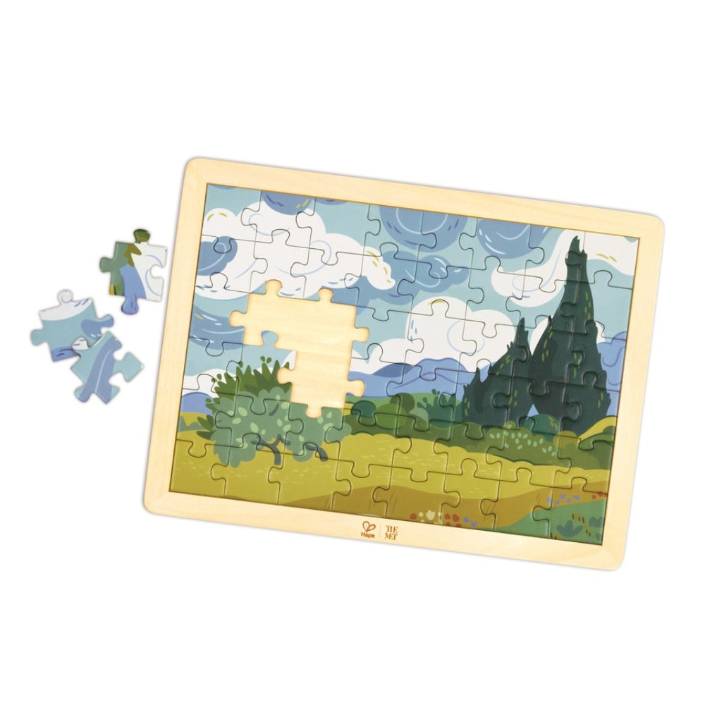 Rompecabezas de Madera Cipreses – Vincent van Gogh