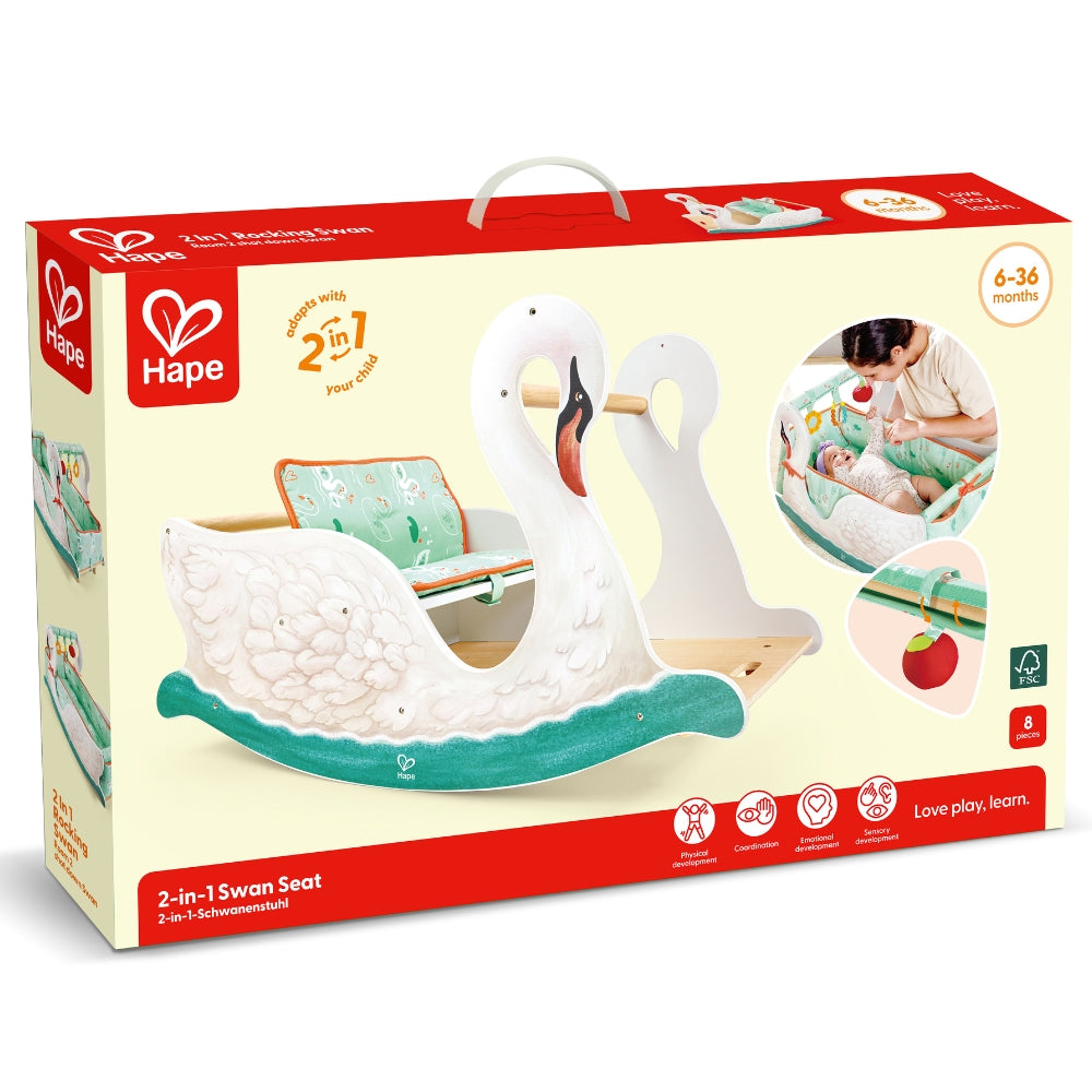 MECEDORA DE CISNE 2 EN 1