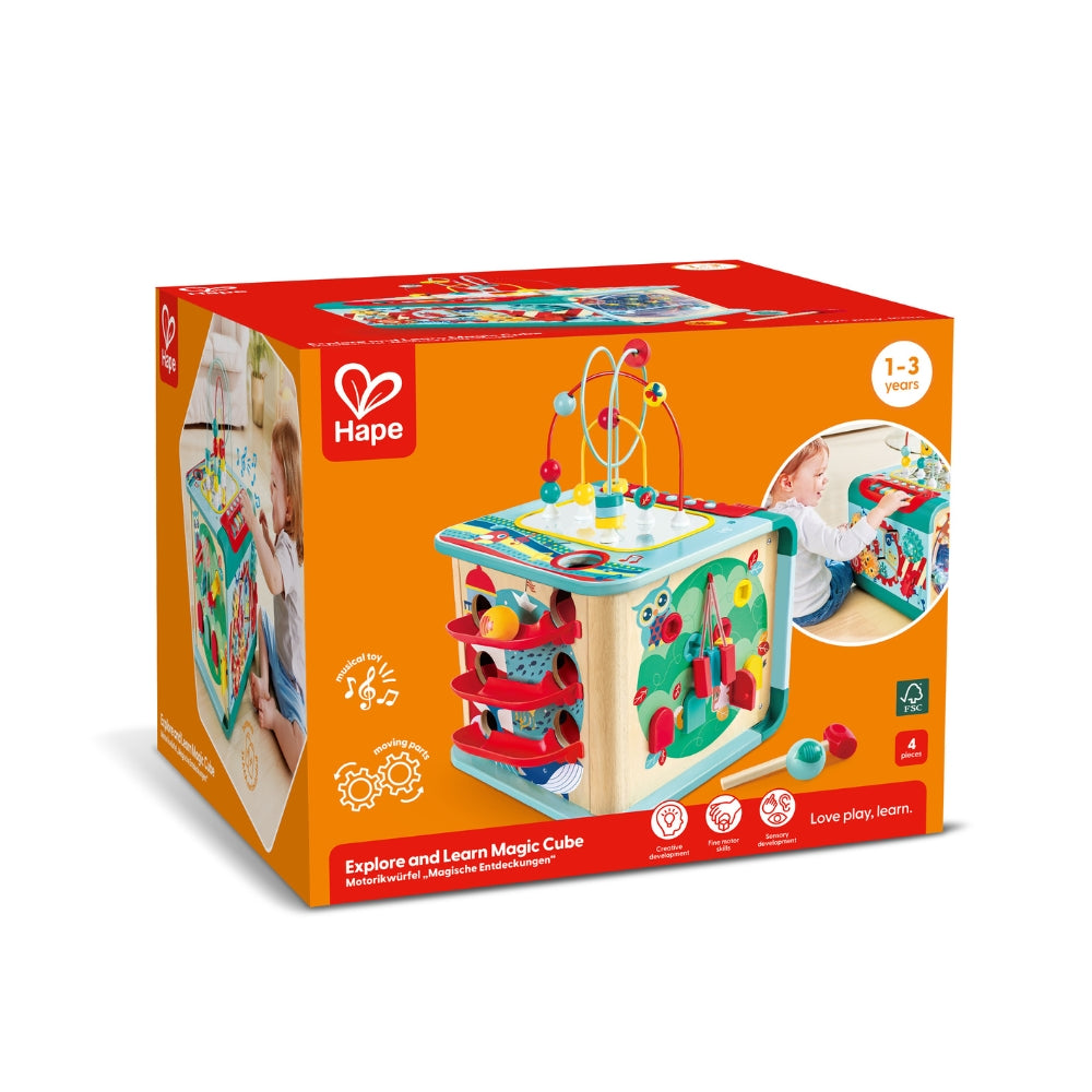 Cubo de actividades multifuncional