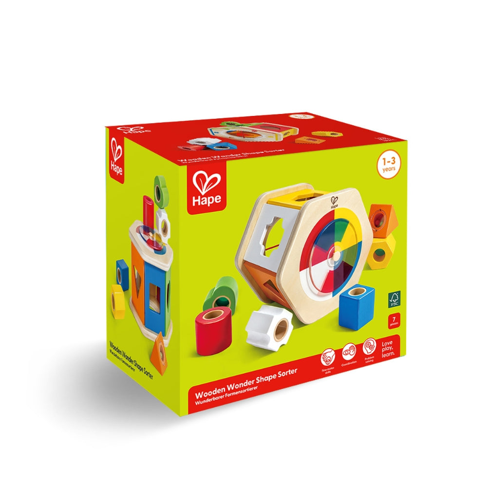 Clasificador de formas de madera