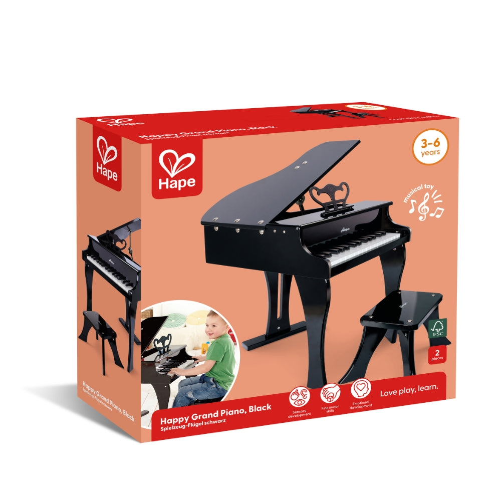 Piano de Cola Negro
