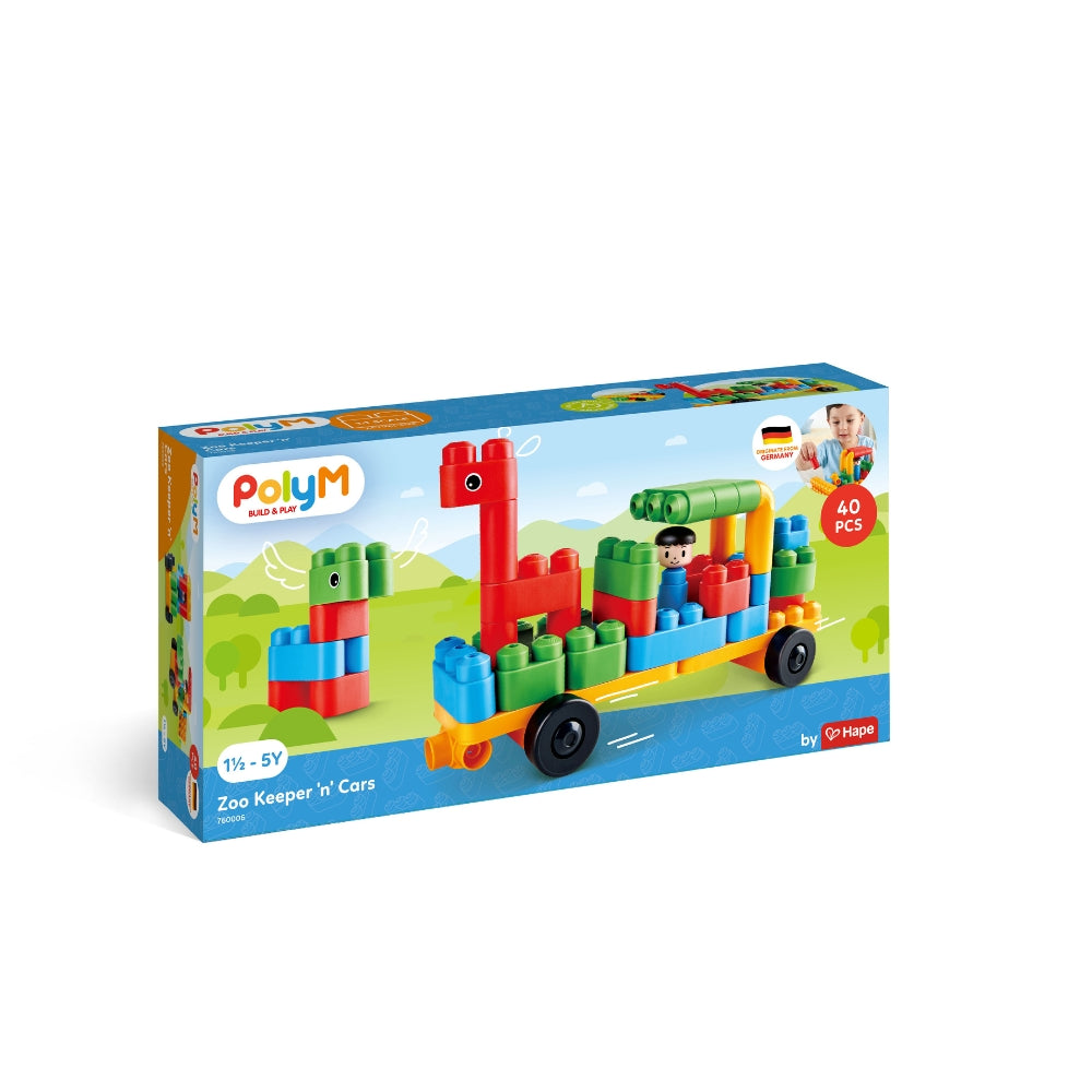 GUARDIÁN DEL ZOOLÓGICO Y COCHES POLY M