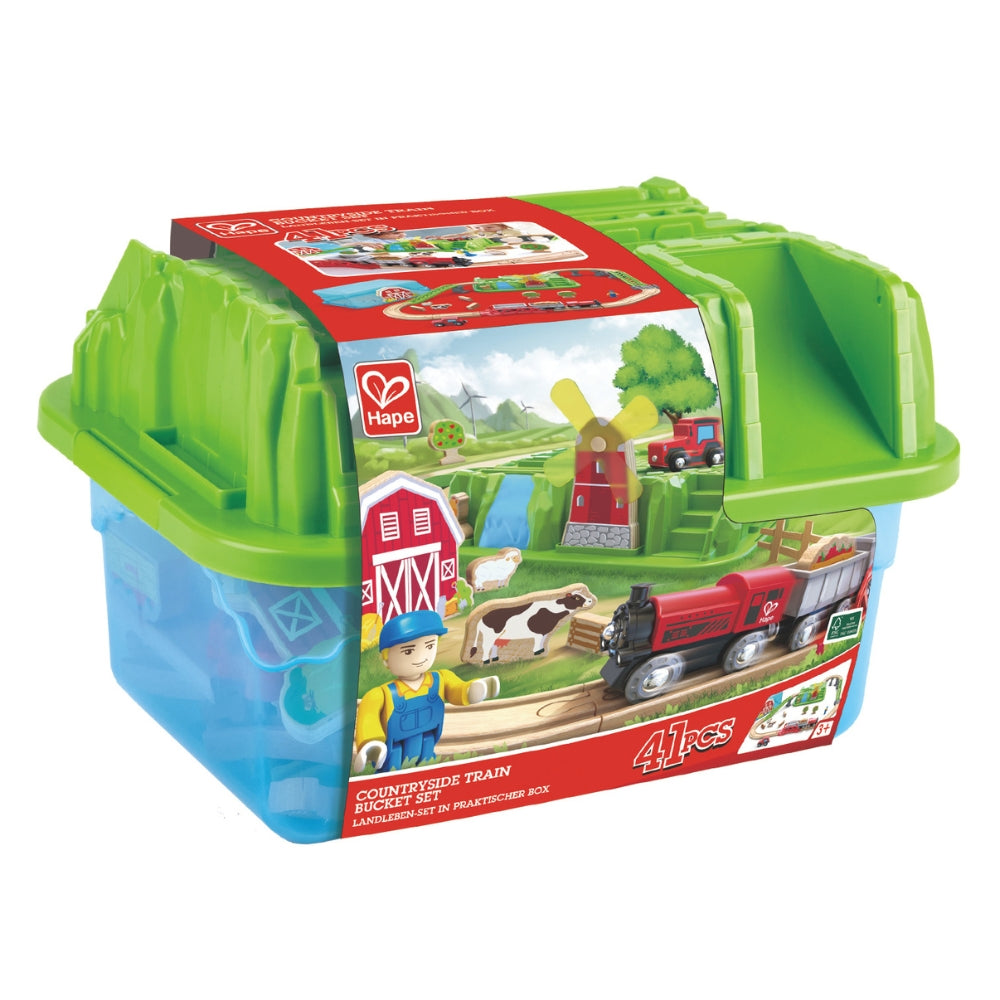 Juego de Cubos de Tren de Campo