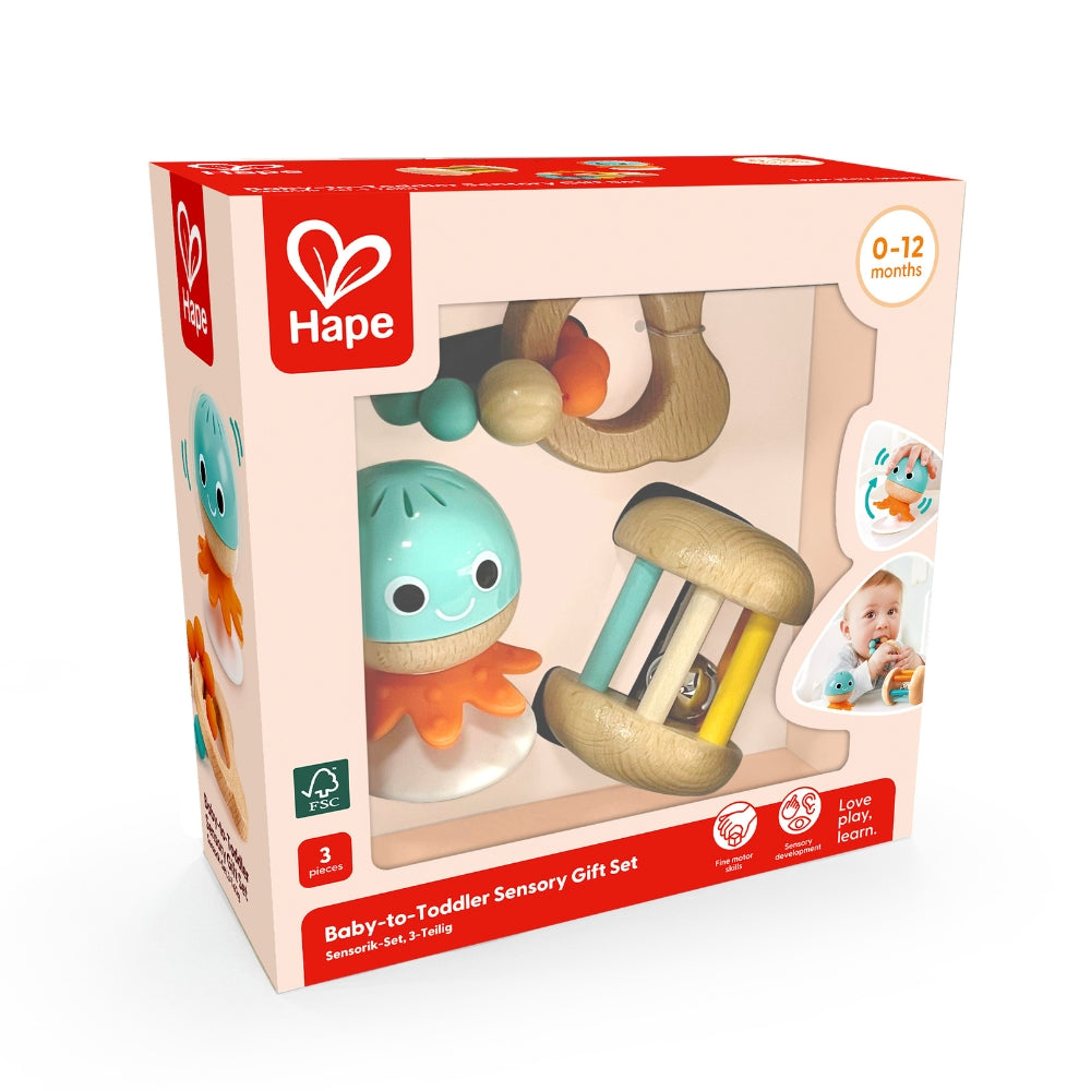 TRIO DE SONAJAS SENSORIALES DE VARIAS ETAPAS