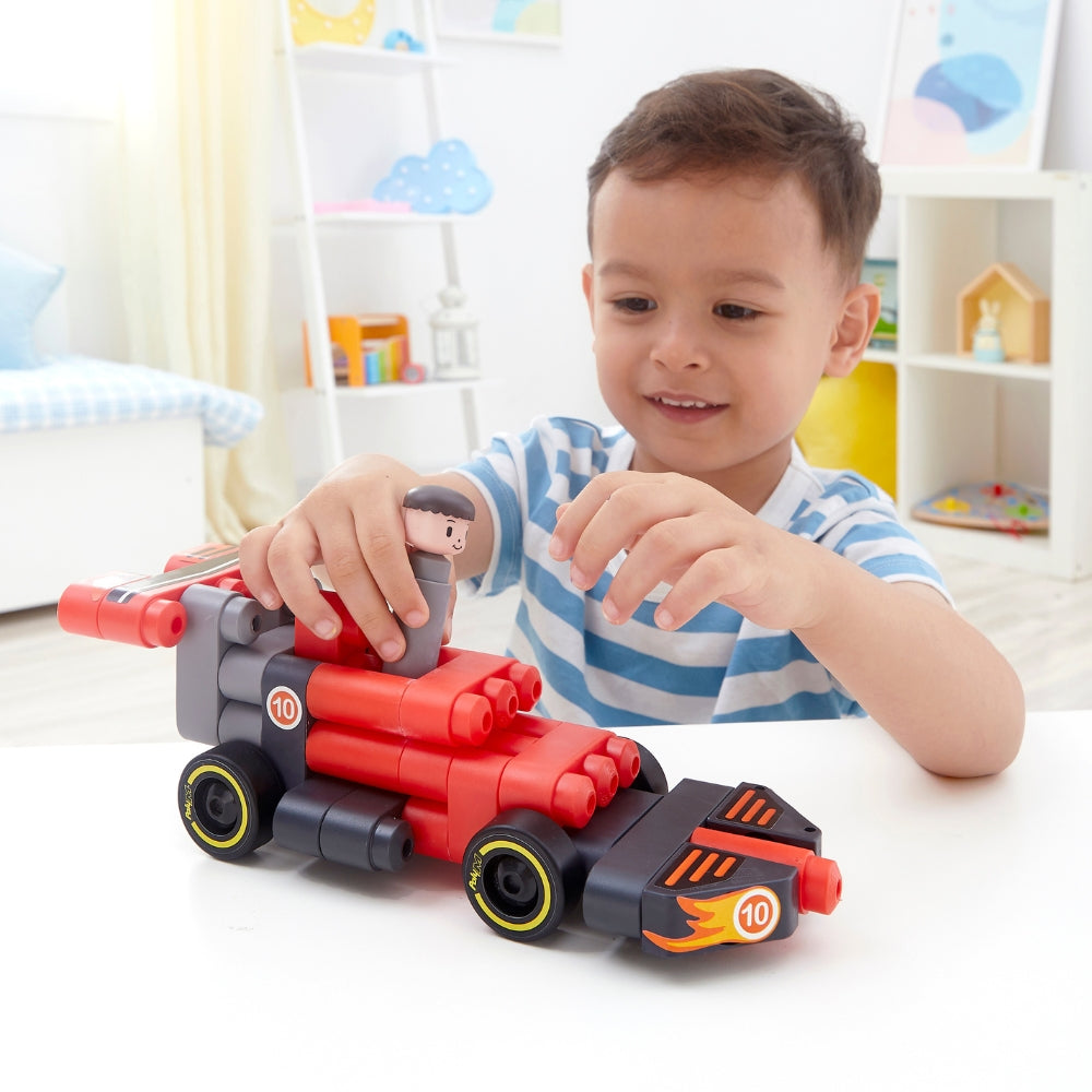 KIT COCHE DE CARRERAS POLYM