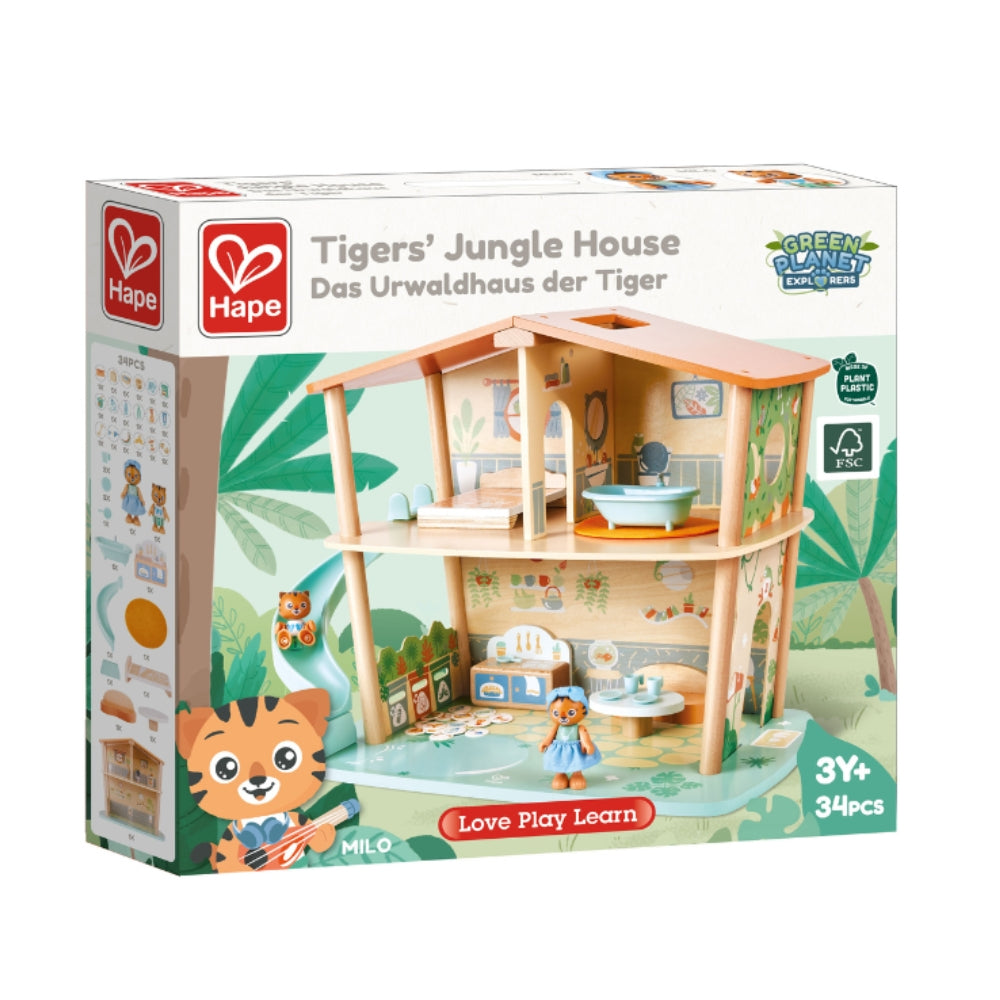 CASA DE LOS TIGRES EN LA JUNGLA