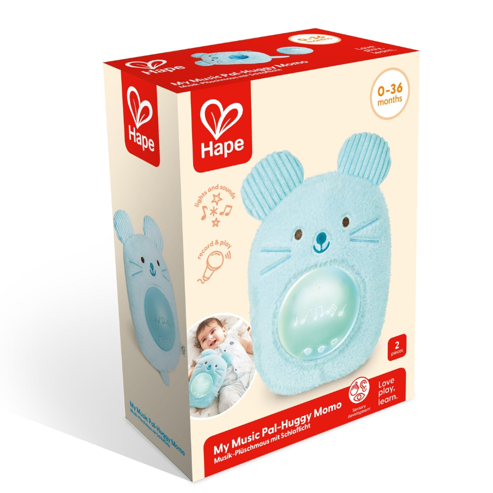 RATONCITO MUSICAL AZUL PARA BEBÉS